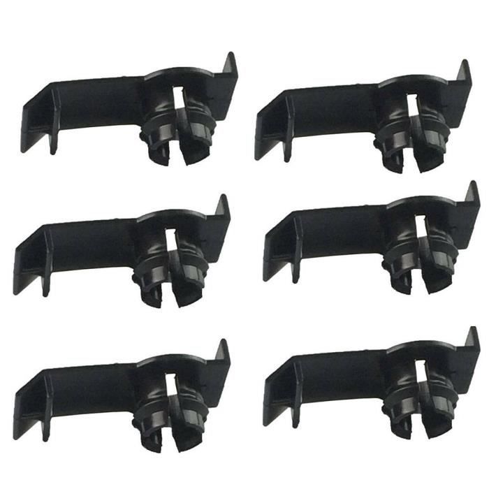 Clips de pare-chocs - BMW - A516295612 - 6 pièces - Noir - Pour X5 E53 ...