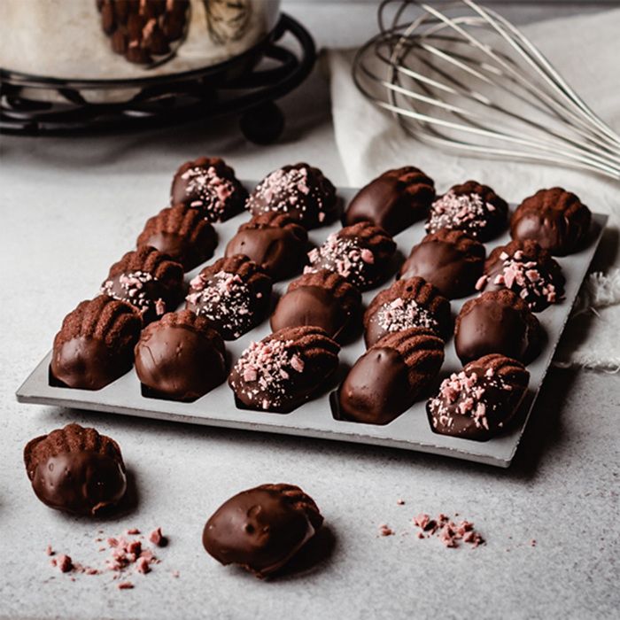 Générique Moule En Silicone à 20 Cavités Moule à Gâteau Antiadhésif