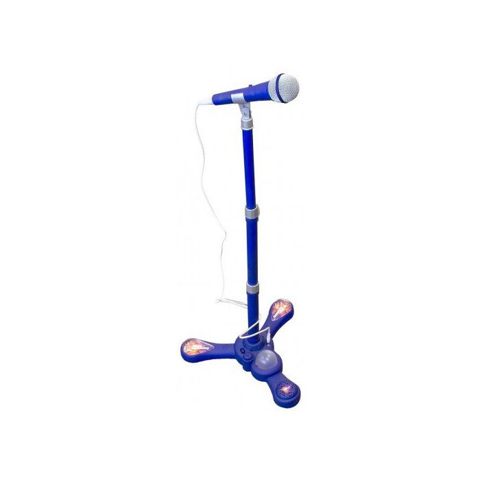 Micro Sur Pied Réglable Star Academy 80 Cm - Effets Sonores & Lumineux - Enfant 6 Ans+ - 8