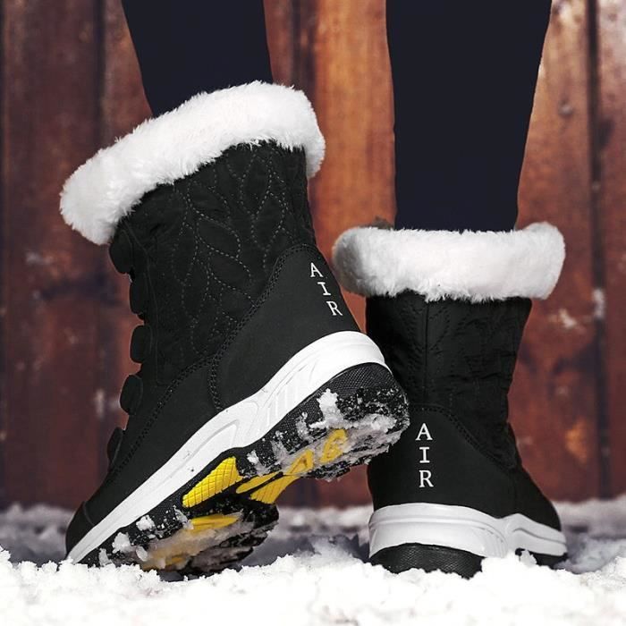 Chaussures d hiver pour femmes Hiver Imperm able Et Confortable en