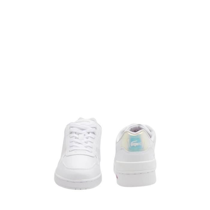 Basket Lacoste Game advance luxe Blanc Femme Blanc - Cdiscount Chaussures