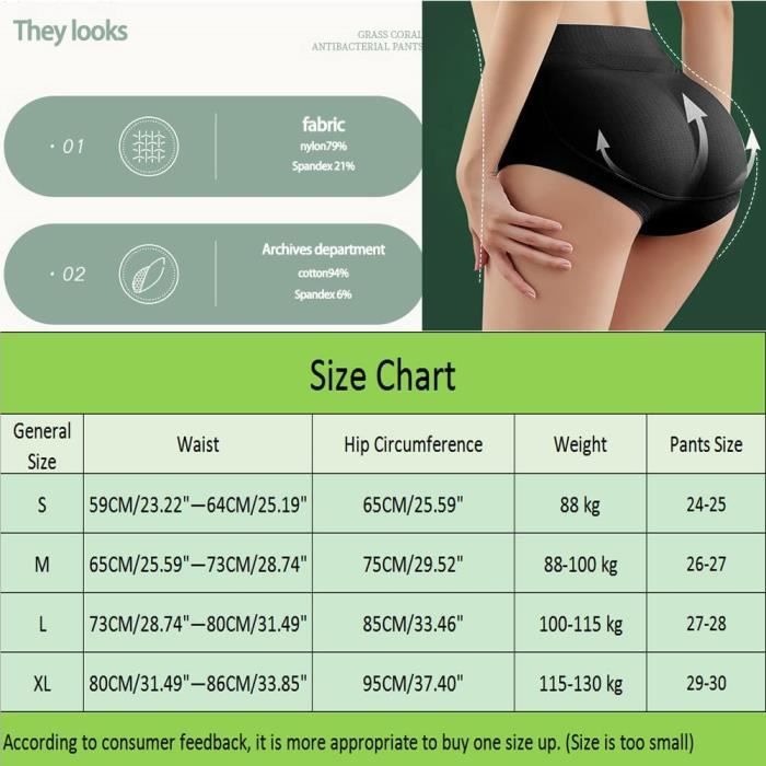 Culotte Gainante Taille Haute Femme - Ventre Plat, Contrôle Du Corps - Invisible Sous Les Vêtements - 8