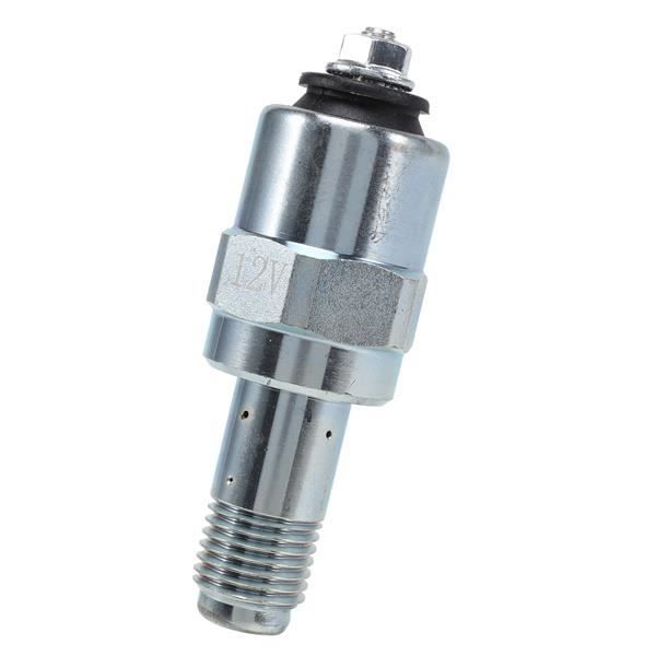 Electrovanne D'arrêt Carburant 12V - Remplacement Compatible Lister Petter LPW, LPWS, LPWT | Pièce N° SA-3405T