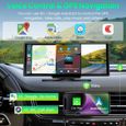 Autoradio Bluetooth PRUMYA 10.26 pouce multimédia sans fil CarPlay Android Mirroring Car DVR Recorder Dashboard pour Nissan Toyota-2