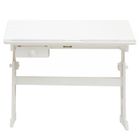 Bureau Enfant Ecolier Junior Flexi Table A Dessin Reglable En Hauteur Et Pupitre Inclinable Avec 1 Tiroir En Pin Massif Lasure Blanc Achat Vente Bureau Bureau Enfant Hauteur Regla