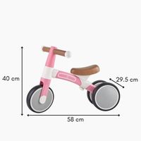Hape Draisienne 3 Roues Verte – 18 Mois Et Plus – Aluminium Léger, Siège Réglable, Direction 60° – Équilibre Et Coordination