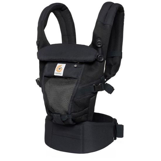 Ergobaby Porte Bebe Original Adapt Cool Air Mesh Onyx Noir Cdiscount Puericulture Eveil Bebe