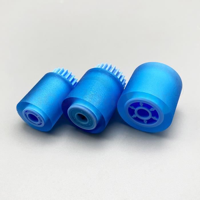 4 Rouleaux Pincement 4x10x14mm Pour Traceurs Mimaki - Cuivre Et Caoutchouc