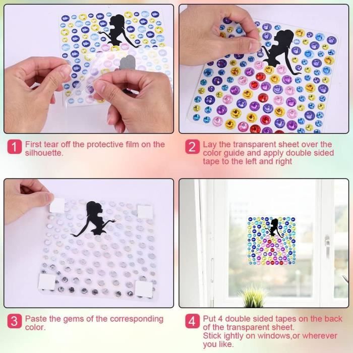 Peinture Diamant Humain Coloré Diamond Painting Loisir Creatif Adulte