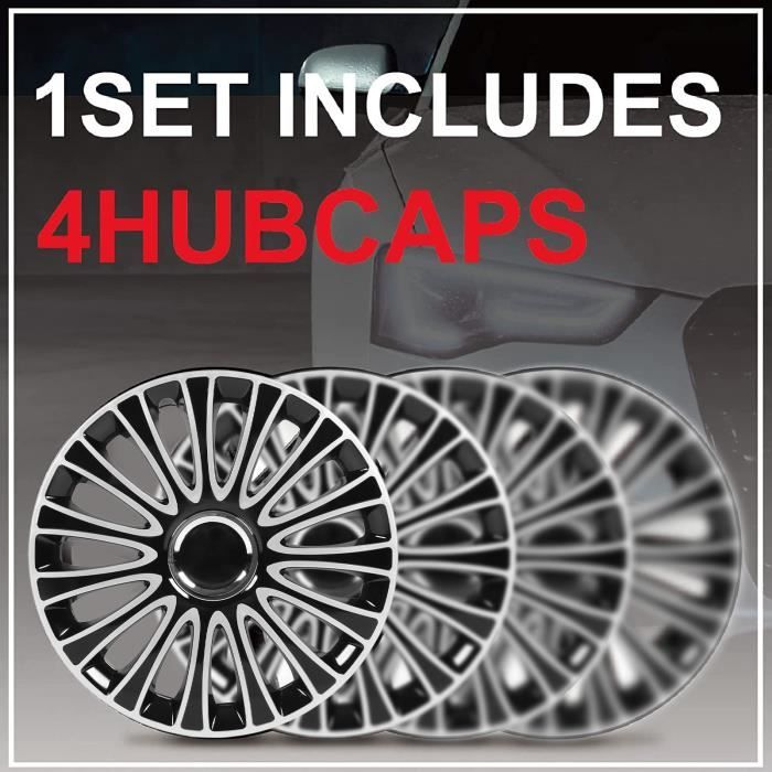 Enjoliveurs de roues RENAULT MEGANE 1 15 Kit de 4 pieces - Cdiscount Auto