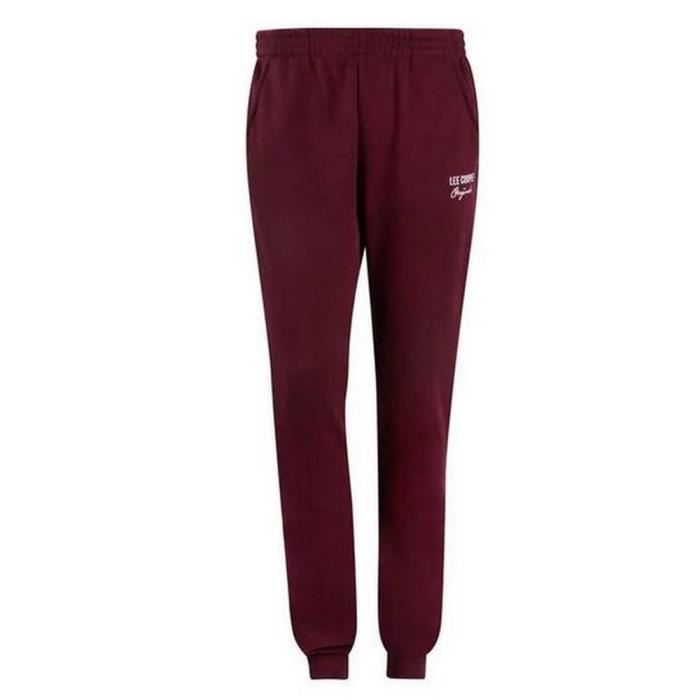 Jogging Polaire A Capuche Lee Cooper Homme Bordeaux Bordeaux Cdiscount Pret a Porter