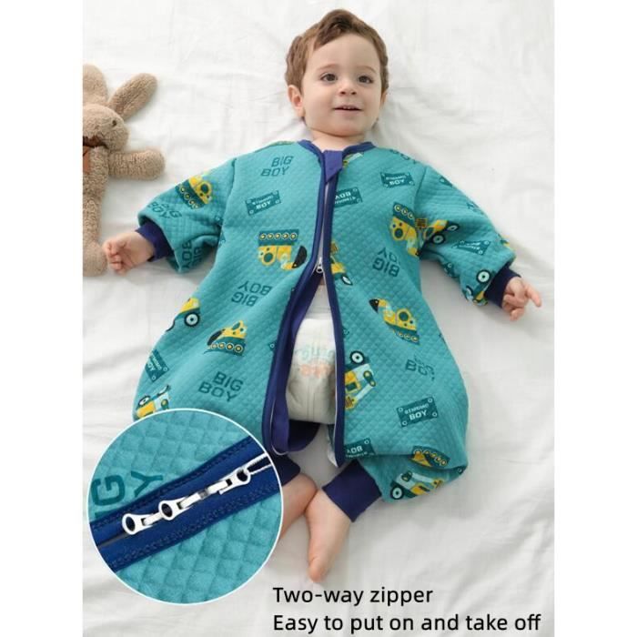 Gigoteuse Pyjama Turbulette Pied Sac de Couchage en Coton