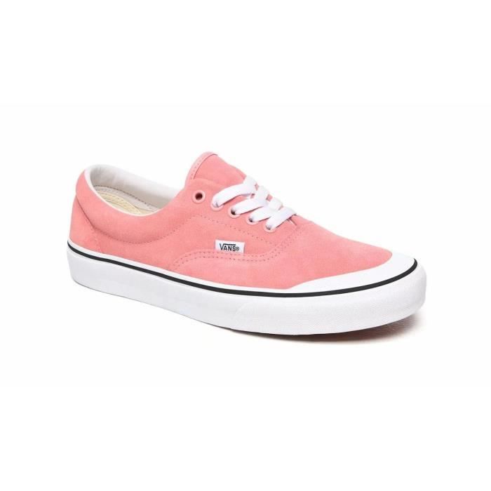 Baskets Vans Ua Era Tc Rose Homme Daim Nubuck Lacets