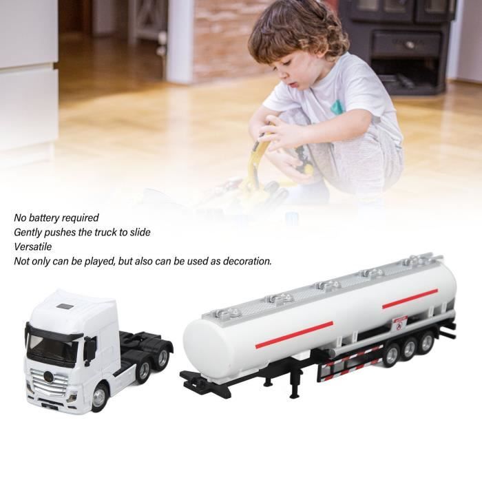 FAUOSWUK Camion-citerne à Gaz en Alliage, Jouet de Simulation élevée de Pulvérisation d'eau, Camion Détachable, Temps de Jeu éducatif pour Enfants, en Plastique/Alliage pour Garçons FAUOSWUK Camion-citerne à Gaz en Alliage, Jouet de Simulation élevée de Pulvérisation d'eau, Camion Détachable, Temps de Jeu éducatif pour Enfants, en Plastique/Alliage pour Garçons