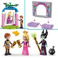 LEGO® Disney Princesse 43211 Le Château d’Aurore, Jouet avec Figurine Belle au Bois Dormant-3