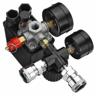 Pressostat De Compresseur Air 220V FB-301 - 72,5-175 PSI, Interface G1/4, Réglable, Robuste