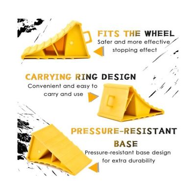 Cale De Roue En Caoutchouc Personnalisée En Chine Pour Les Fabricants