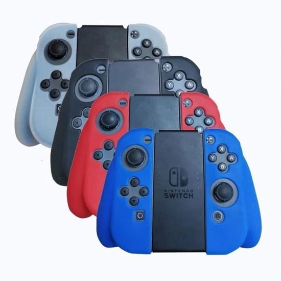 Étui De Protection Transparent Cristal Pour Joy-Con Nintendo Switch – Coque Anti-Rayures Et Anti-Poussière Pour Manettes Gauche Et Droite