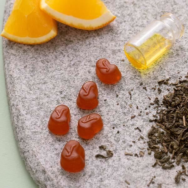 Gummies Anti Stress Epycure – 60 Gommes à L'orange, 100% Naturelles, Valables Jusqu'en 2027