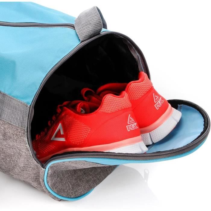 Sac De Sport 25L Femme Homme Enfant Fille Bag Sac Voyage Bagage Duffel Fitness Gym Vacances 