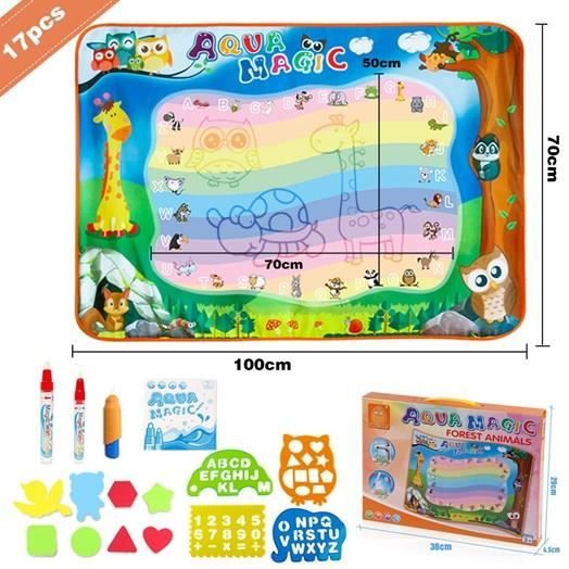 UNE Tapis Enfants, Tapis de Dessin Eau,Jouets éducatifs pour Enfants