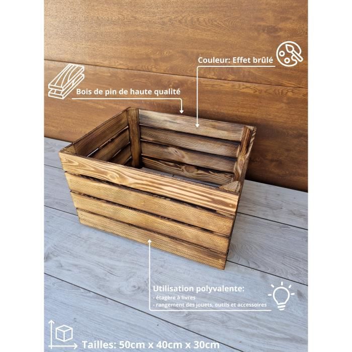 Lot de 4 caisses pliantes en plastique pastel, boîte de rangement de bureau pliable robuste