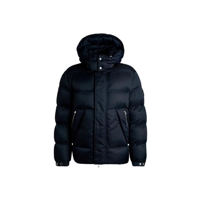 Doudoune Boss Homme Monogram Bleu Polyester Bleu Cdiscount Pret a Porter
