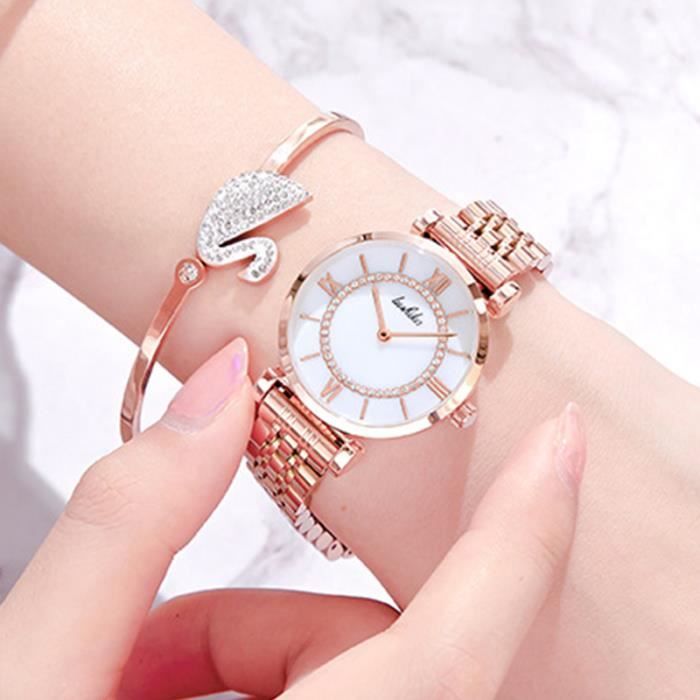 Montre Chat - Coffret montre et bracelet femme