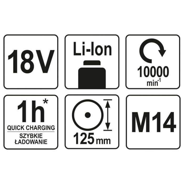 Yato YT ProFi Rasp Disco Para El Molinillo De ángulo, La