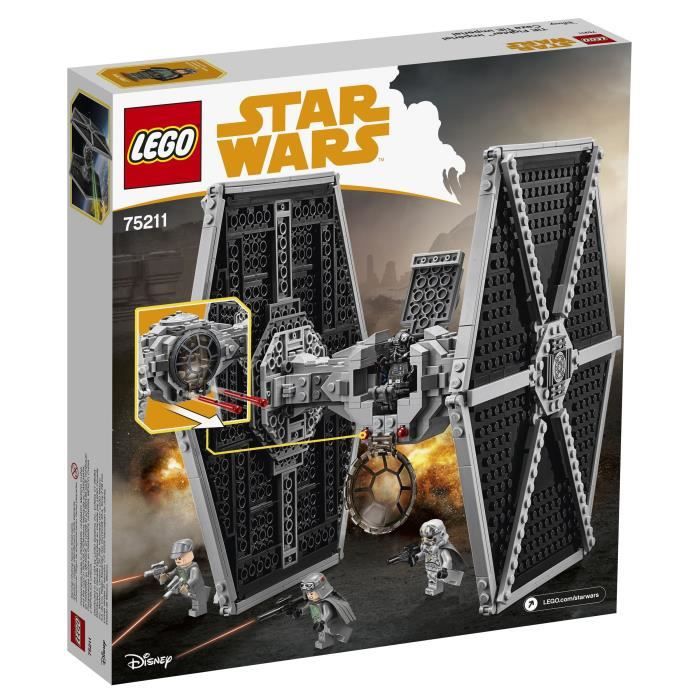 LEGO® Star Wars™ 75211 Le Tie Fighter™ Impérial - Cdiscount Jeux
