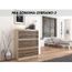 Geneva S2 Commode Contemporaine Chambre Salon Bureau 70x40x76