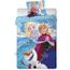 Parure De Lit Reine Des Neiges Réversible 100% Coton - Housse 100x135cm + Taie 40x60cm Pour Bébé Et Junior