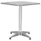 Table De Jardin Carree Aluminium 60 X 60 X 70 Cm Milliontek