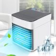 Climatiseur mobile 3 en 1 – Rafraîchisseur d'air, humidificateur, ventilateur – Conception étanche, faible consommation