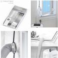 TROTEC Kit de calfeutrage Airlock 100 pour climatiseur mobile