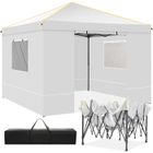HOTEEL Tonnelle Pliante 3x3 Imperméable Professionnel Tente de Reception,Blanc