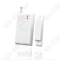 TD® Détecteur de capteur de porte sans fil alarme antivol domestique accessoires hôtes Détecteur de porte et fenêtre sans fil 10