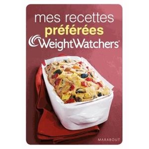LIVRE RÉGIME Mes recettes préférées WeightWatchers