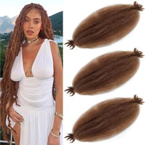 PERRUQUE - POSTICHE Springy Afro Twist Hair 16 Inch 8 Packs Pré-Séparé