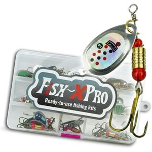 BOITE DE PÊCHE FISH-XPRO Spinner Set 31 pièces Spinner incl. Tack