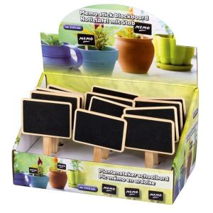 Camisin Lot de 15 /étiquettes en ardoise pour plantes de jardin