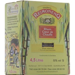 RHUM ReimonenQ Blanc Coeur de Chauffe 50  - 4,5 litres 