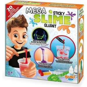 JEU DE PÂTE À MODELER BUKI Méga kit de slime - BUKI FRANCE - Coffret sli