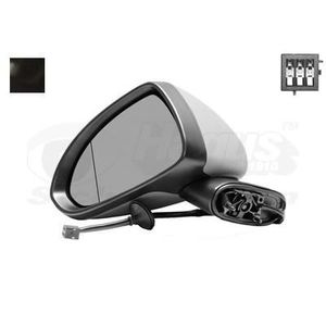 Rétroviseur électrique Gauche à Peindre Pour Opel Corsa D (2006-2014) - Références OEM Incluses Rétroviseur électrique Gauche à Peindre Pour Opel Corsa D (2006-2014) - Références OEM Incluses