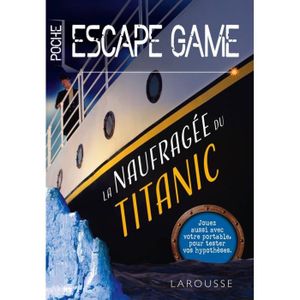 JEU SOCIÉTÉ - PLATEAU Escape game de poche - La naufragée du Titanic