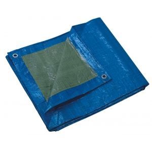BACHE Bâche de protection - ELEM Technic - 2x8m - 80g - Ultra-résistante - Bleu