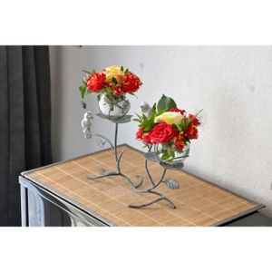 Vase soliflore boule retro