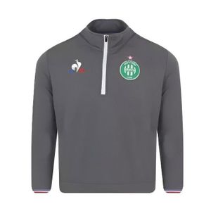 Pull Vintage St Étienne Le Coq Sportif - Taille L - Noir - Homme - Excellent état