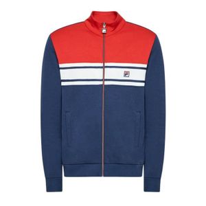 Veste fila homme top bleu blanc rouge
