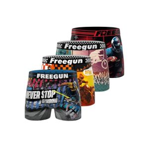 Lot De 7 Boxers FORUSKY Enfant - Coton, Élastique Confortable - Tailles 2-12 Ans